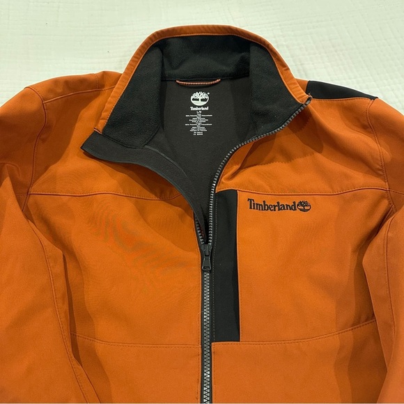 Timberland Men's Orange and Black Performance Jacket - Picture 2 of 4